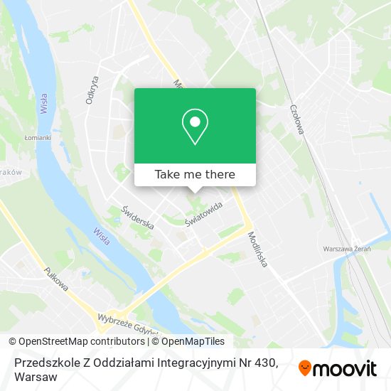 Przedszkole Z Oddziałami Integracyjnymi Nr 430 map