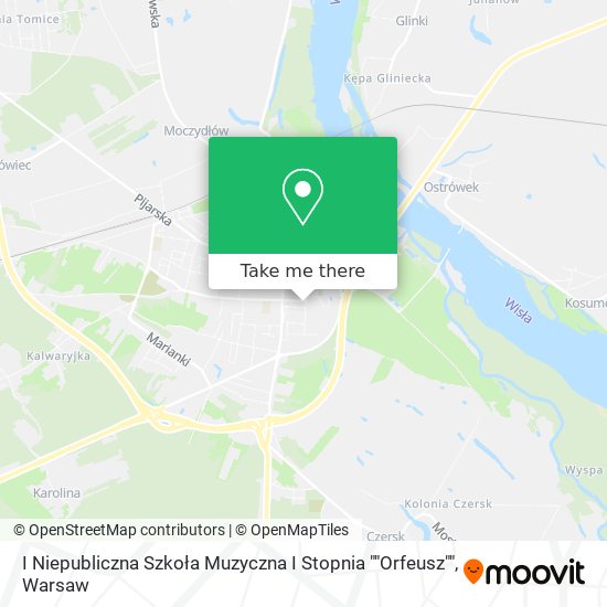 I Niepubliczna Szkoła Muzyczna I Stopnia ""Orfeusz"" map