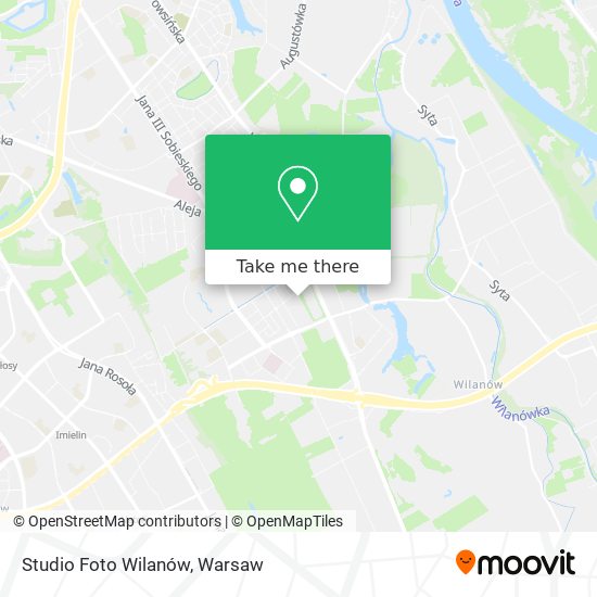 Studio Foto Wilanów map