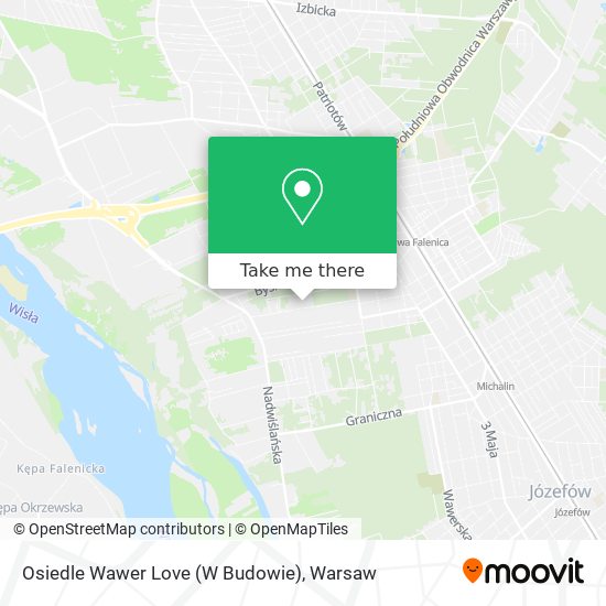 Osiedle Wawer Love (W Budowie) map