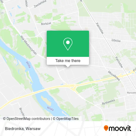 Biedronka map