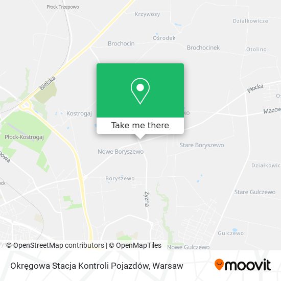 Okręgowa Stacja Kontroli Pojazdów map