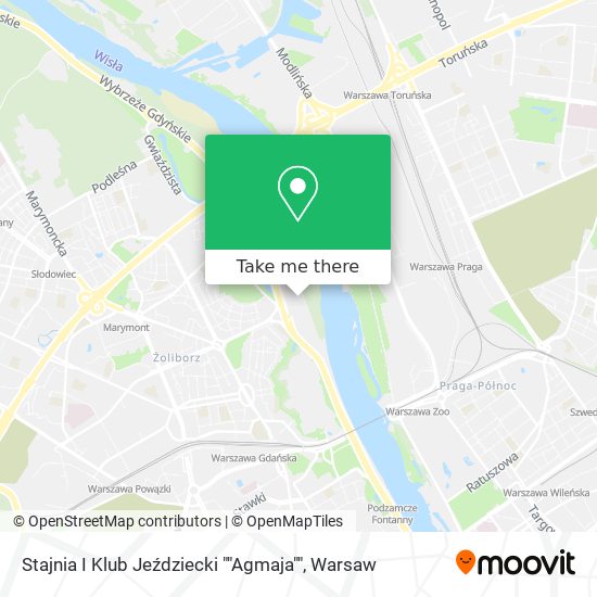 Stajnia I Klub Jeździecki ""Agmaja"" map