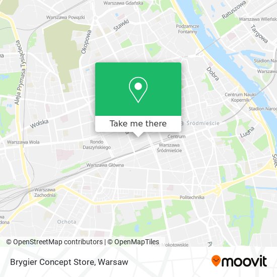 Brygier Concept Store map