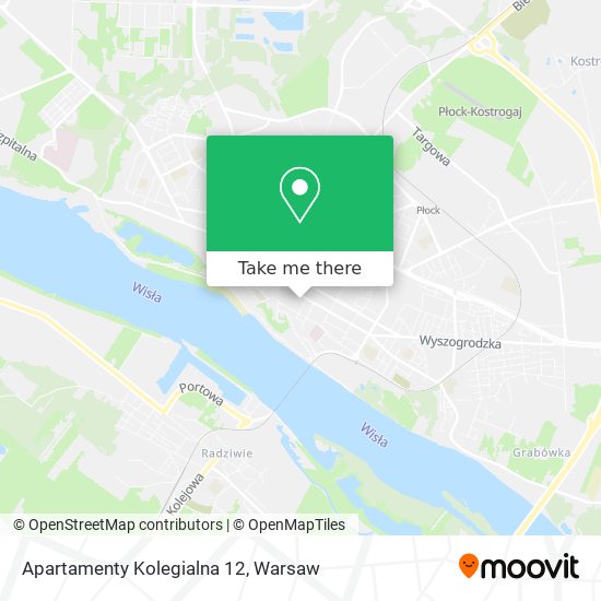 Apartamenty Kolegialna 12 map