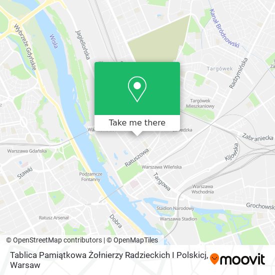 Tablica Pamiątkowa Żołnierzy Radzieckich I Polskicj map