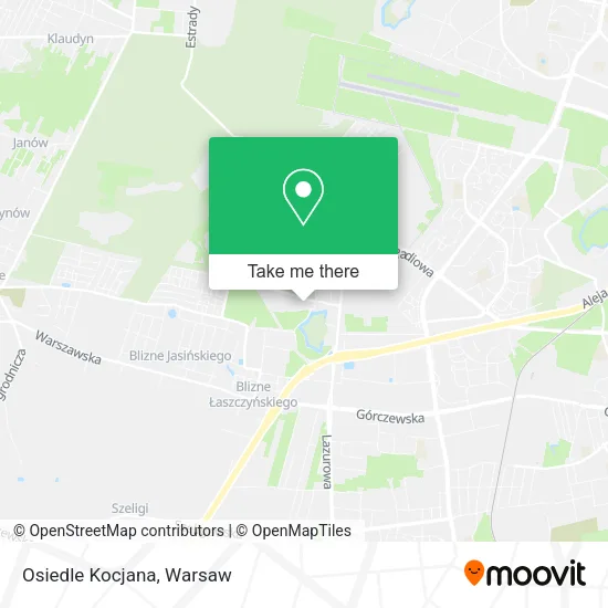 Osiedle Kocjana map