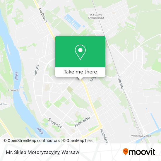 Mr. Sklep Motoryzacyjny map