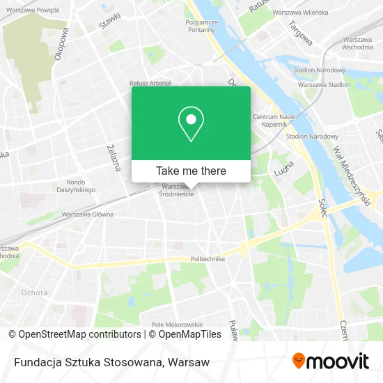 Fundacja Sztuka Stosowana map
