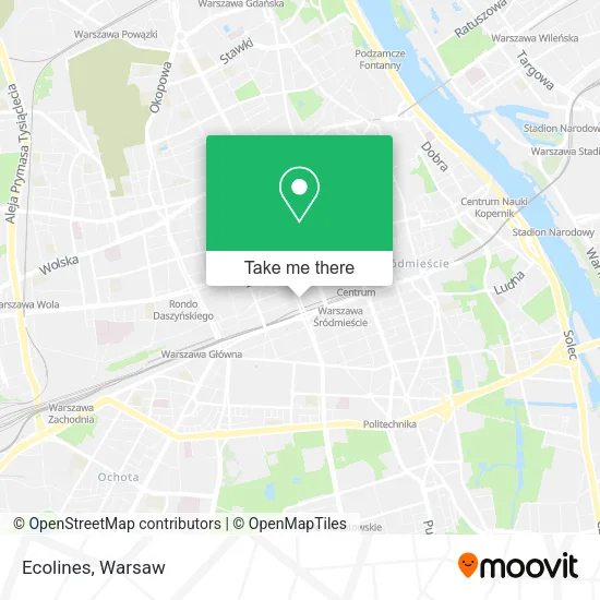 Карта Ecolines