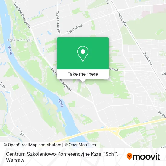 Centrum Szkoleniowo-Konferencyjne Kzrs ""Sch"" map