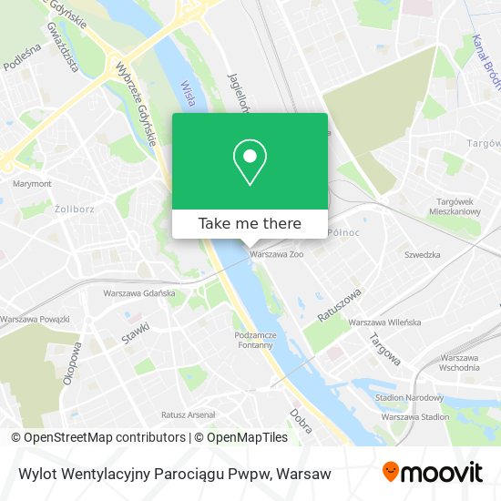 Wylot Wentylacyjny Parociągu Pwpw map