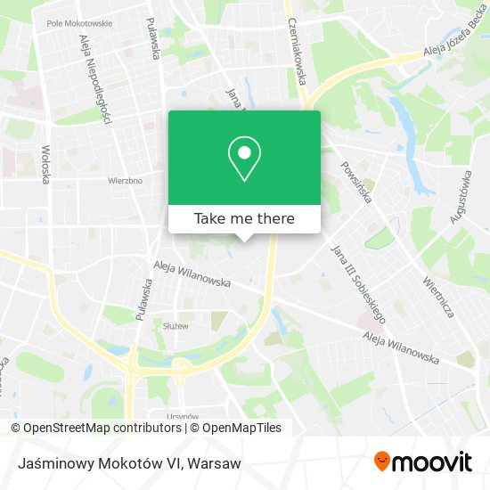 Карта Jaśminowy Mokotów VI