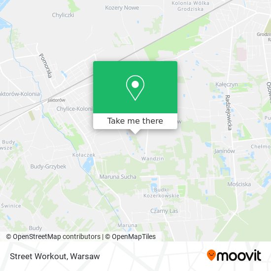 Street Workout map