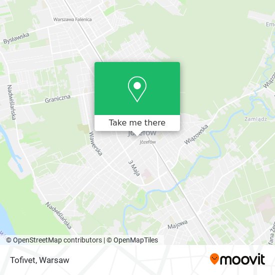 Tofivet map