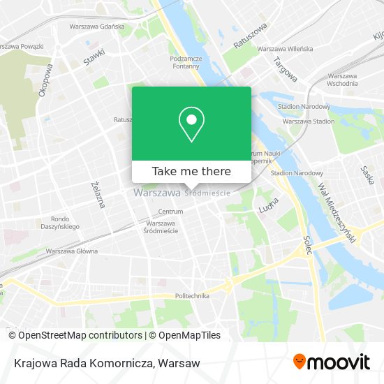 Krajowa Rada Komornicza map