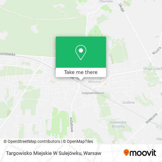 Targowisko Miejskie W Sulejówku map