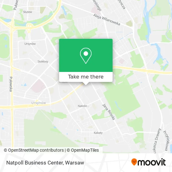 Карта Natpoll Business Center