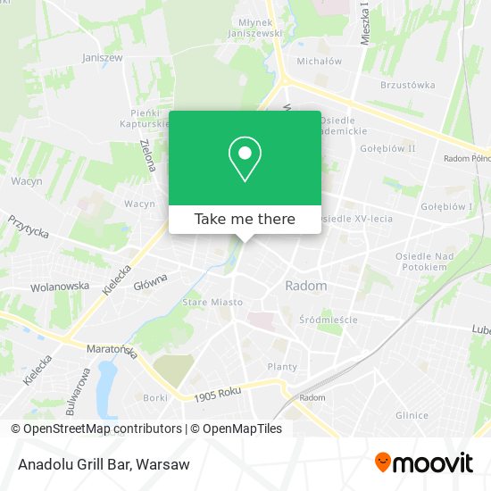 Anadolu Grill Bar map