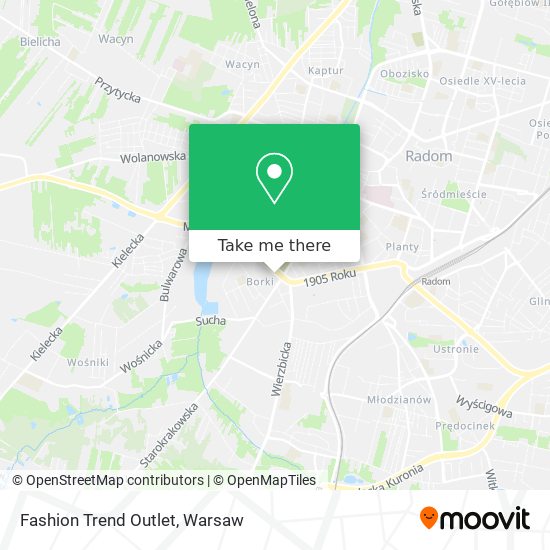 Fashion Trend Outlet map