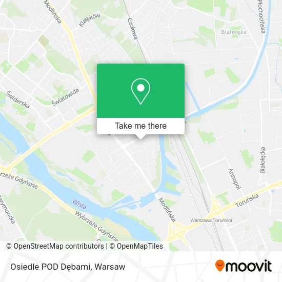 Osiedle POD Dębami map