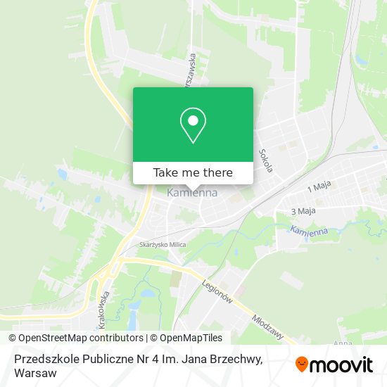 Przedszkole Publiczne Nr 4 Im. Jana Brzechwy map