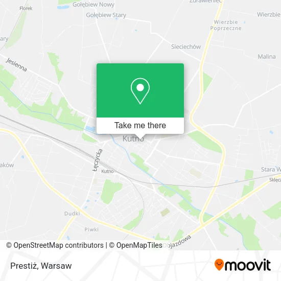 Prestiż map