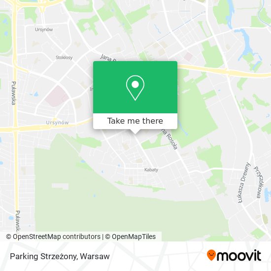 Parking Strzeżony map