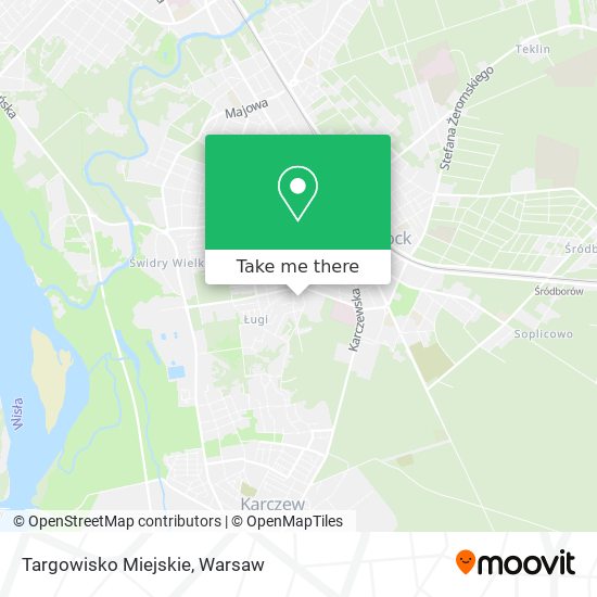 Карта Targowisko Miejskie