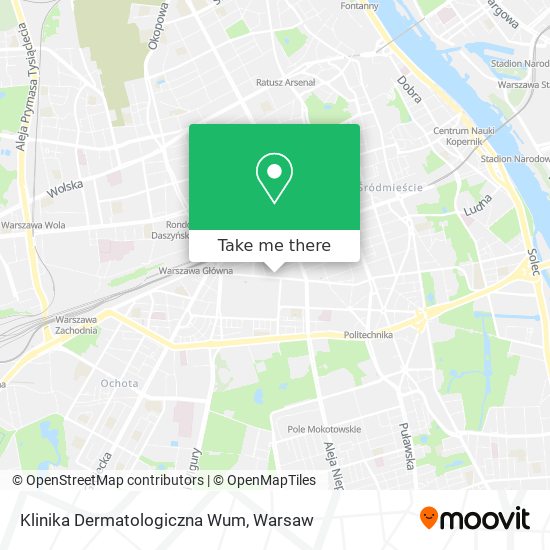 Klinika Dermatologiczna Wum map