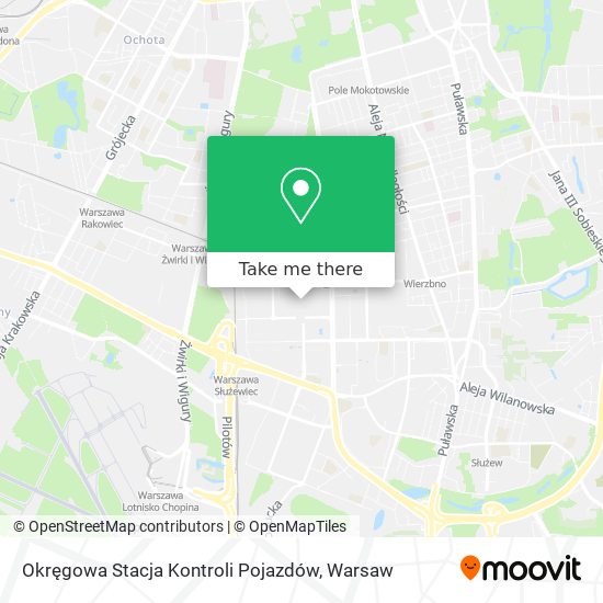 Okręgowa Stacja Kontroli Pojazdów map