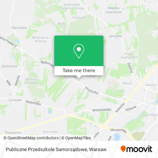 Publiczne Przedszkole Samorządowe map