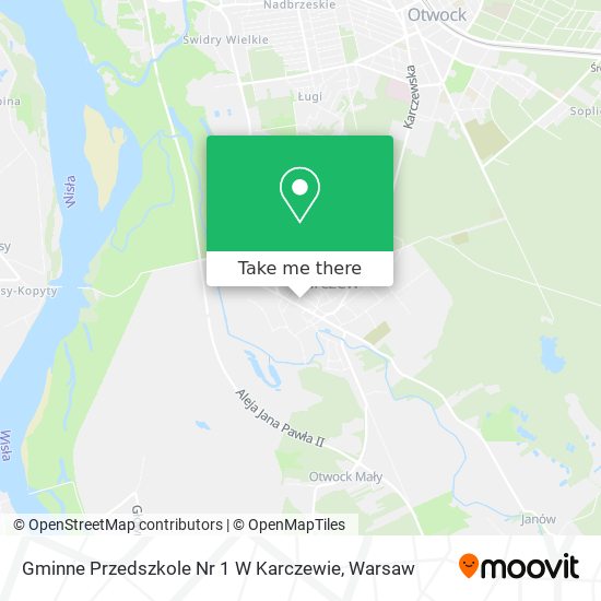 Gminne Przedszkole Nr 1 W Karczewie map