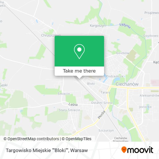 Targowisko Miejskie ""Bloki"" map