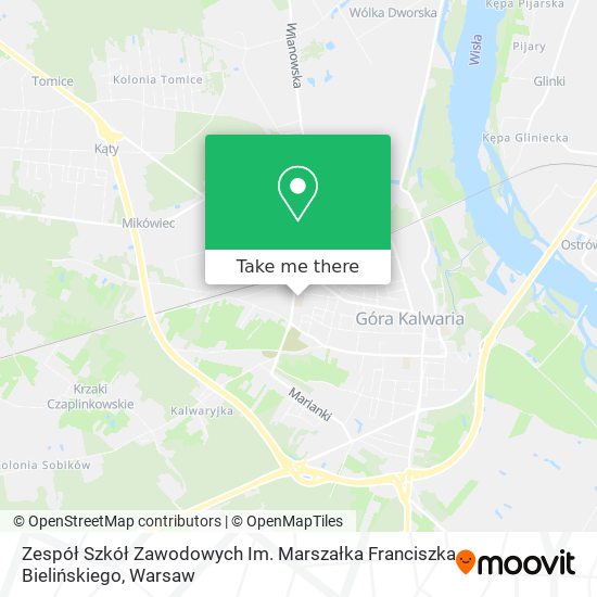 Zespół Szkół Zawodowych Im. Marszałka Franciszka Bielińskiego map