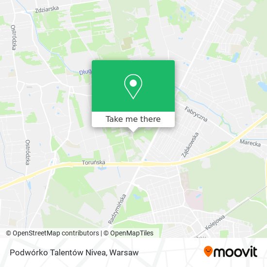 Podwórko Talentów Nivea map