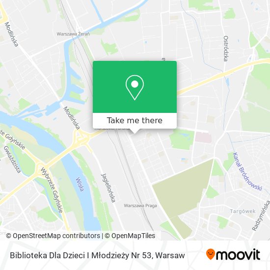 Biblioteka Dla Dzieci I Młodzieży Nr 53 map