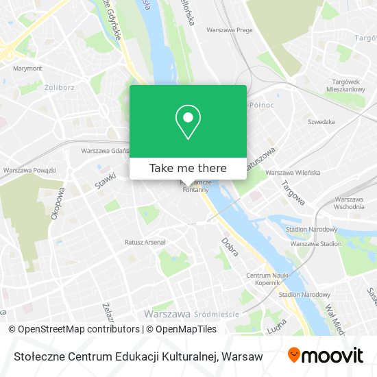 Stołeczne Centrum Edukacji Kulturalnej map