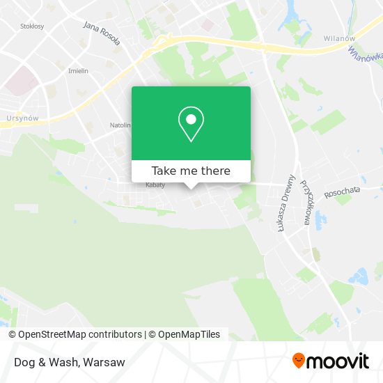 Dog & Wash map