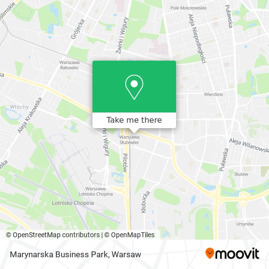 Marynarska Business Park map