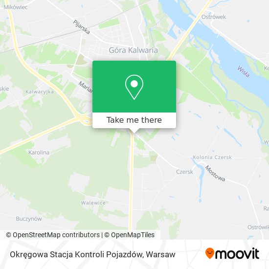 Okręgowa Stacja Kontroli Pojazdów map