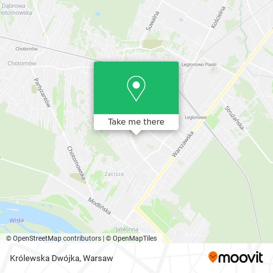 Królewska Dwójka map