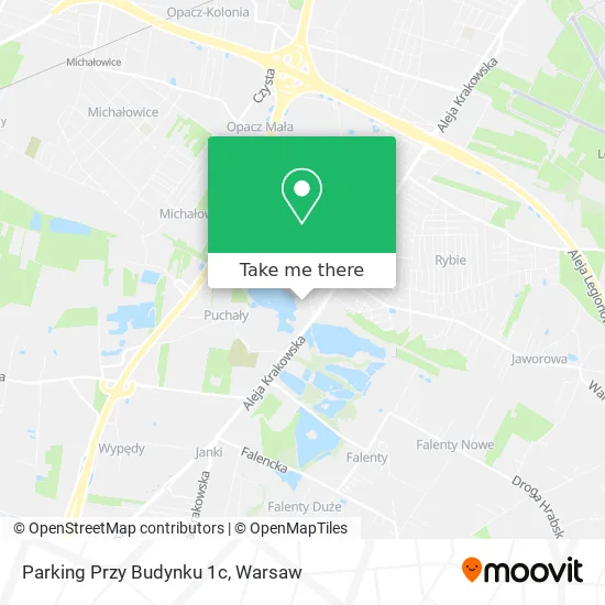 Карта Parking Przy Budynku 1c