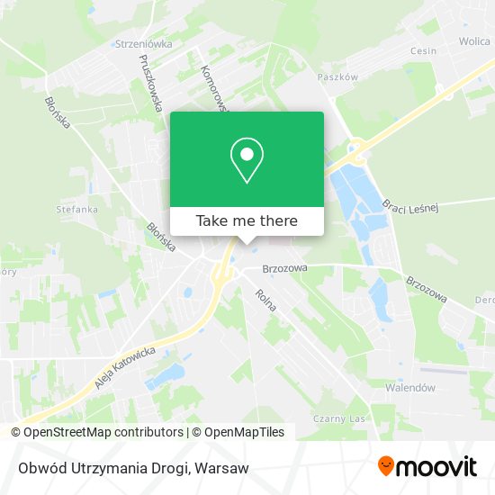 Obwód Utrzymania Drogi map