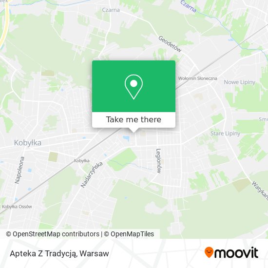 Apteka Z Tradycją map