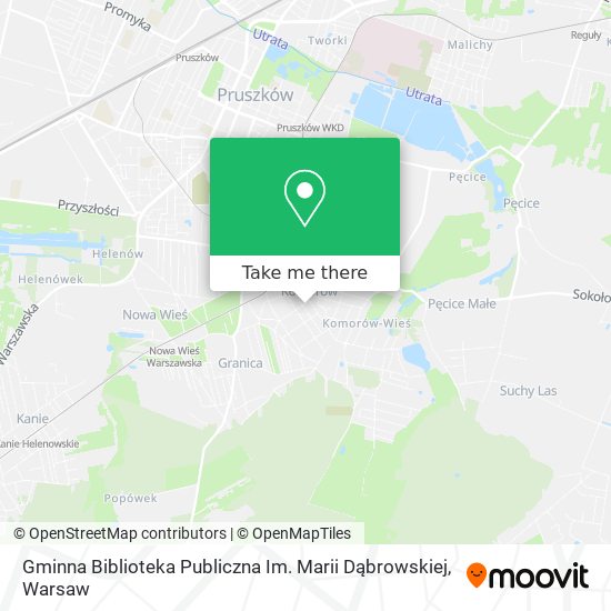 Gminna Biblioteka Publiczna Im. Marii Dąbrowskiej map