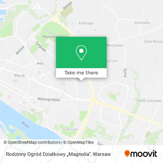 Rodzinny Ogród Działkowy „Magnolia” map