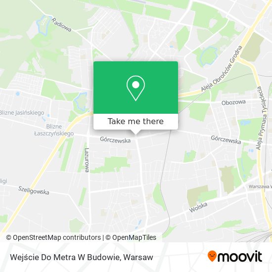 Wejście Do Metra W Budowie map