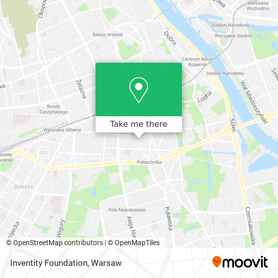 Inventity Foundation map