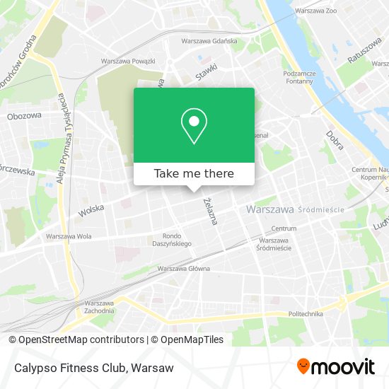 Calypso Fitness Club map